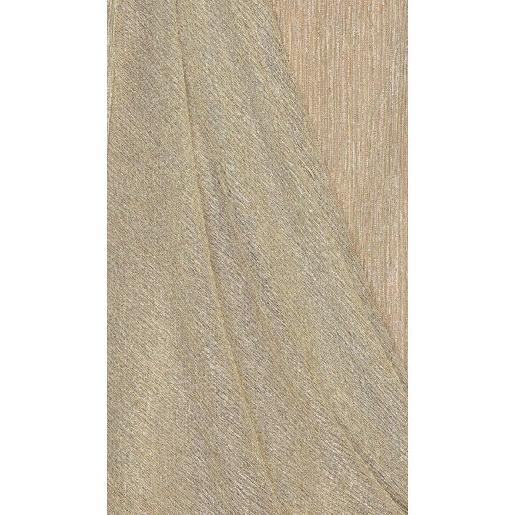 PatBO Draped Mini Dress in Gold Metallic - Picture 5 of 5